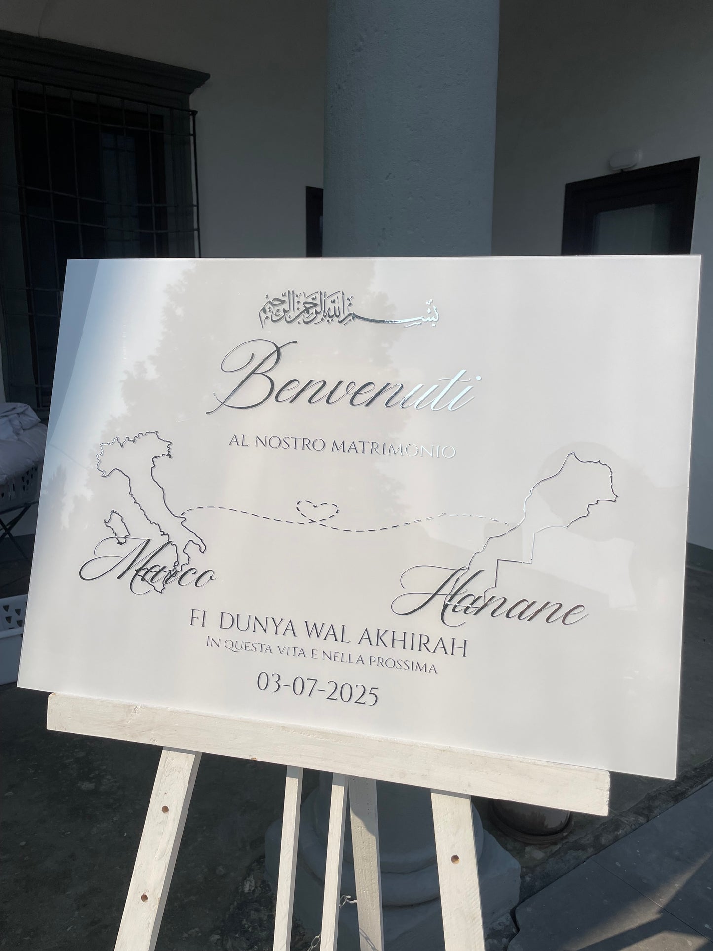 Quadro di benvenuto