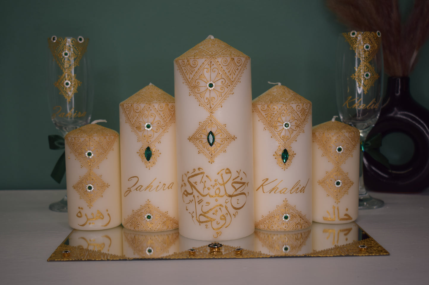 Set 5 candele